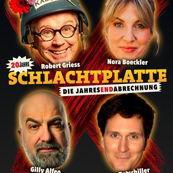 Robert Griess, Nora Boeckler, Gilly Alfeo, Hosea Ratschiller - SCHLACHTPLATTE Die ultimative Jahresendabrechnung