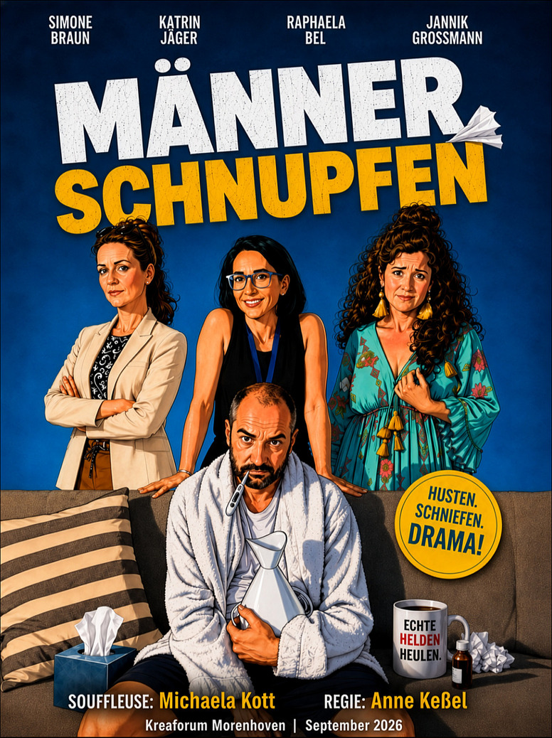 Männerschnupfen!